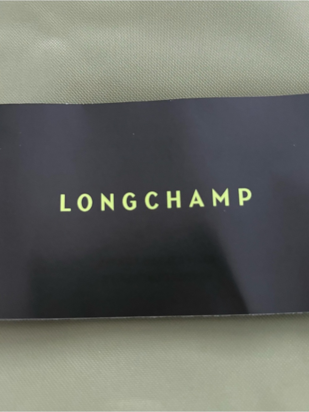 LONGCHAMP Tote Le Pliage Green. Large. See Photos For Detail. NWOT - Picture 12 of 15